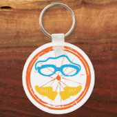 Porte-clés Design fun Triathlon (Recto)