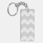 Porte-clés Design graphique moderne, simple, urbain, tendance (Devant gauche)