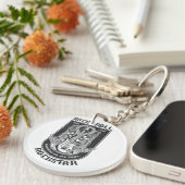 Porte-clés Design Guitar Rock (Devant droit)