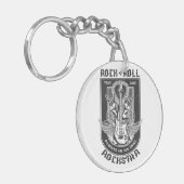 Porte-clés Design Guitar Rock (Devant gauche)