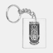 Porte-clés Design Guitar Rock (Devant gauche)