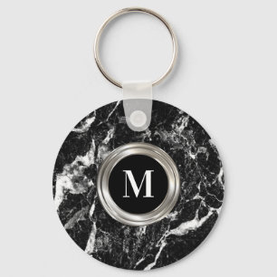 Porte-clés Design Masculin Monogramme Homme