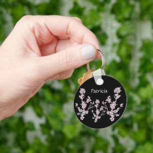 Porte-clés Design moderne de fleurs de cerisier
