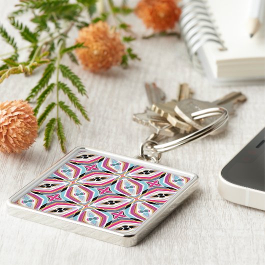 Porte-clés Design Motif unique (Côté)