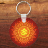 Porte-clés Design Om Décoratif (Recto)