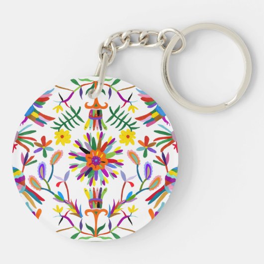 Porte-clés Design Otomi moderne II (Dos)