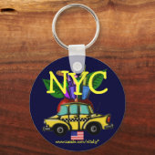 Porte-clés Design porte - clé cool de New York (Recto)