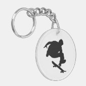 Porte-clés Design porte - clé de skateboard (Devant gauche)