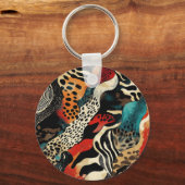 Porte-clés Design Poster de animal élégant (Recto)