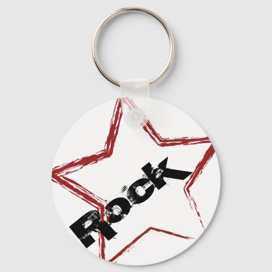 Porte-clés Design Rockstar (Recto)