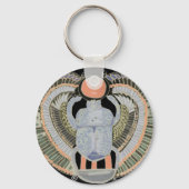 Porte-clés Design Scarab égyptien (Verso)