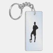 Porte-clés Design sportif de football (Devant gauche)