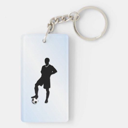 Porte-clés Design sportif de football (Dos)