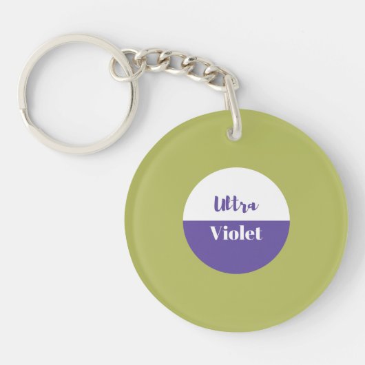Porte-clés Design Ultra violet 2018 (Devant)