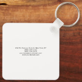 Porte-clés Design unique créatif minimaliste tendance (Verso)