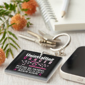 Porte-clés désinstallation du cancer chargement des spécialis (Devant Droit)