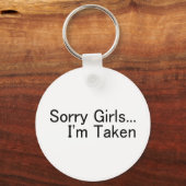 Porte-clés Désolé Girls (Recto)