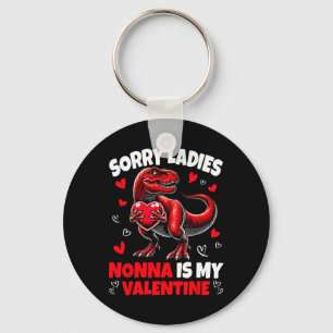 Porte-clés Désolé Mesdames Nonna Est Ma Saint-Valentin Dinosa