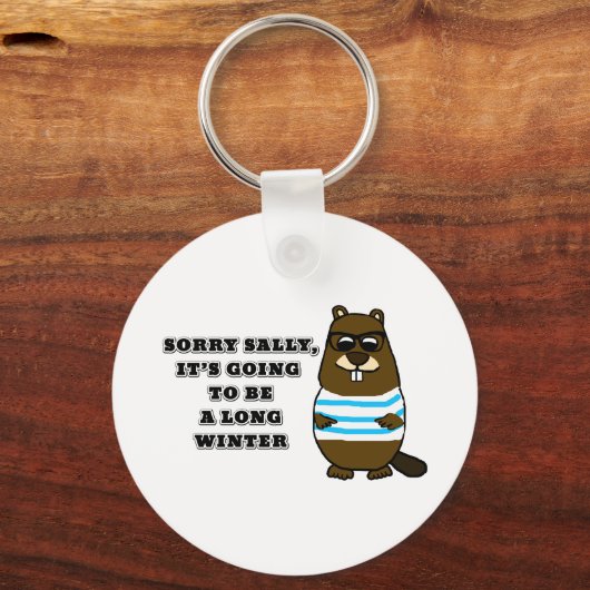 Porte-clés Désolé Sally, long hiver (Verso)