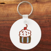 Porte-clés Dessert De Cupcake (Recto)