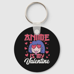 Porte-clés Dessin Animé Drôle Est Mon Valentin Hommes Femmes