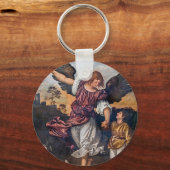 Porte-clés Dessin Archangel Raphael - St Raphael (Recto)