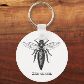 Porte-clés Dessin classique de l'illustration de Queen Bee (Recto)