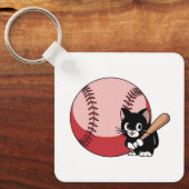 Porte-clés Dessin de baseball (Recto)