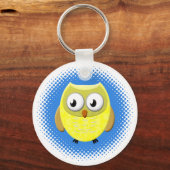 Porte-clés Dessin de bébé hibou (Recto)