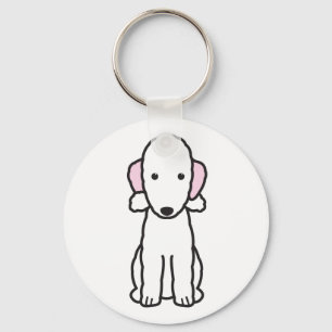 Porte-clés Dessin de Bedlington Terrier Dog
