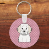 Porte-clés Dessin de Cavachon (Recto)