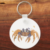 Porte-clés Dessin de crabe mou (Recto)
