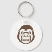 Porte-clés Dessin de dessin de Gorilla (Recto)