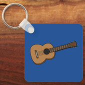 Porte-clés Dessin de guitare (Recto)