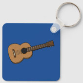 Porte-clés Dessin de guitare (Dos)