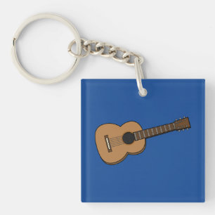 Porte-clés Dessin de guitare