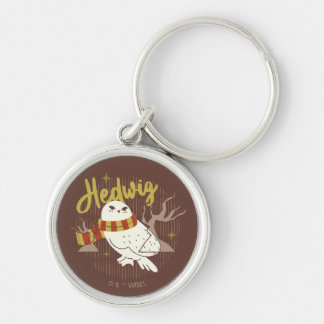 Porte-clés Dessin de la forêt fantaisiste d'Hedwig