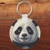 Porte-clés Dessin de Panda (Recto)