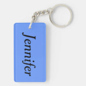 Porte-clés Dessin de Siamese (Dos)