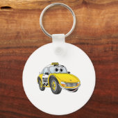 Porte-clés Dessin de taxi (Recto)