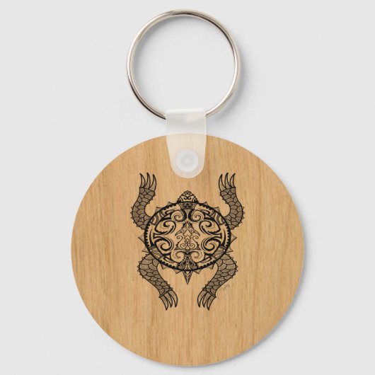Porte-clés Dessin de tortue (Recto)