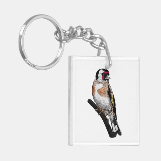 Porte-clés Dessin Goldfinch (Devant gauche)