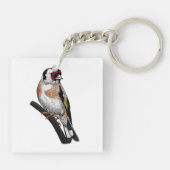 Porte-clés Dessin Goldfinch (Dos)