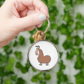 Porte-clés dessin humoristique (Main)