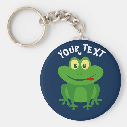 Porte Cles Dessin Humoristique De Grenouille Verte Amusant Po Zazzle Be