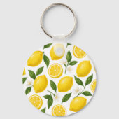 Porte-clés dessin motif citron  (Verso)