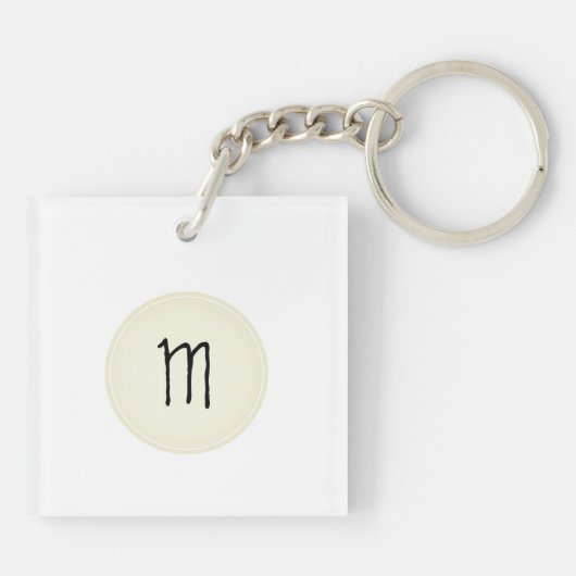 Porte-clés Dessin original 2 Tigre chinois Année M Anniversai (Dos)