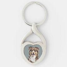 Dessin personnalisé Collie Chien personnalisé