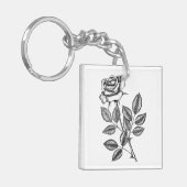 Porte-clés dessin rose 2 (Devant gauche)