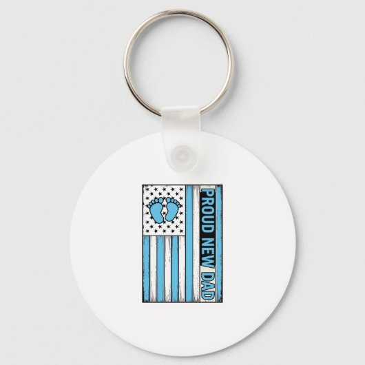 Porte-clés Dessin vectoriel du drapeau des pieds de bébé du n (Recto)